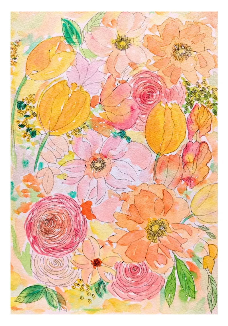 Freschezza primaverile alluminio dibond da melimelocreations