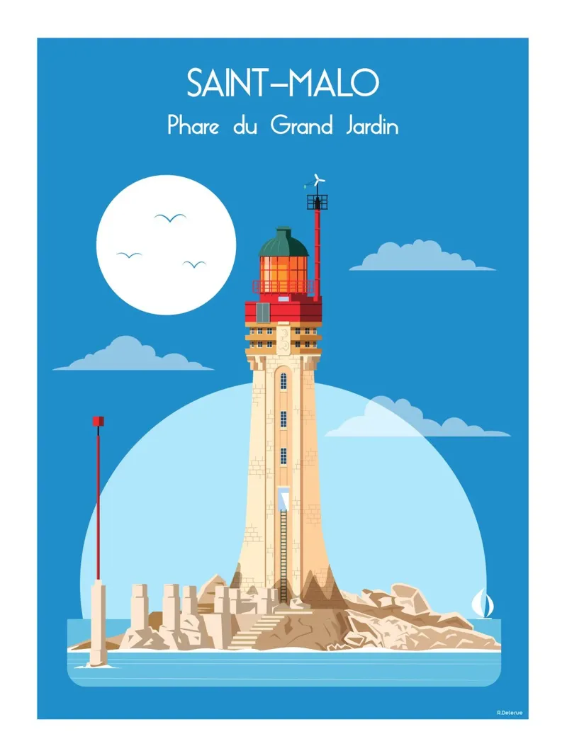 Faro del Grand Jardin pellicola backlit da Raphaël Delerue