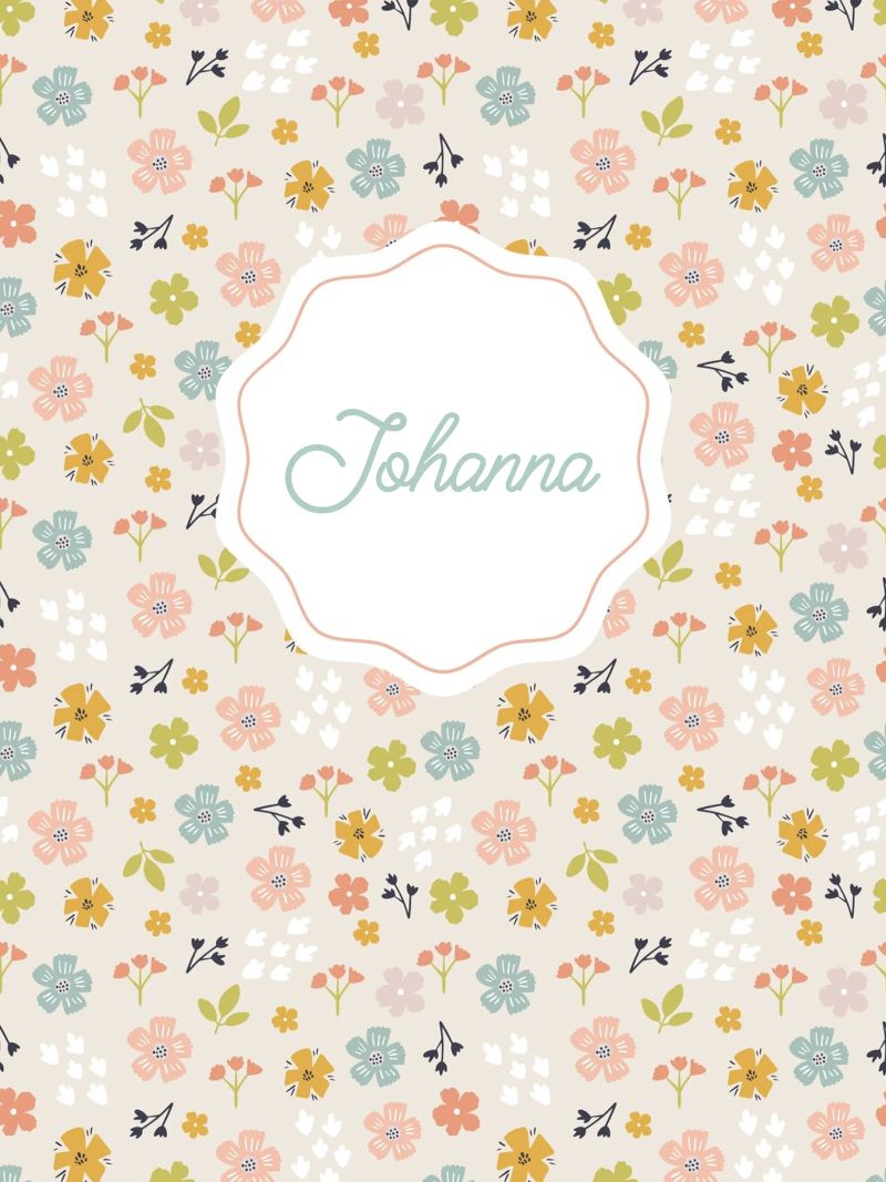 Fleurs printanières allover poster de Ohkimiko