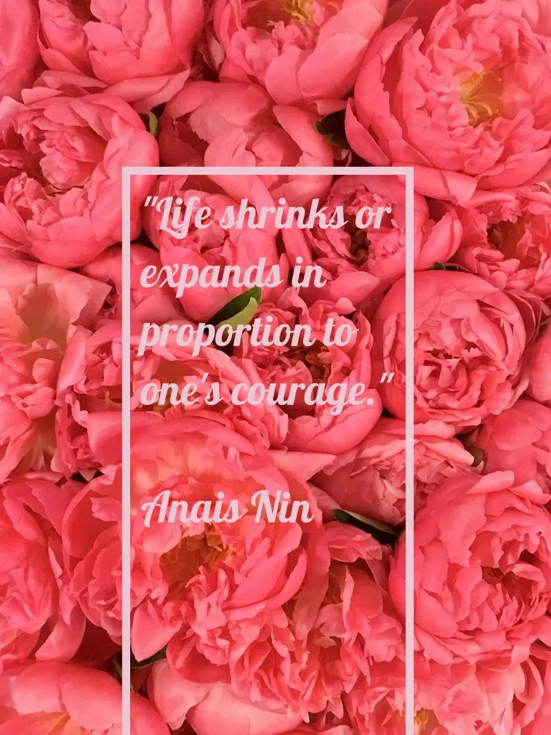 Courage - Mut poster con telaio in alluminio da snapshots
