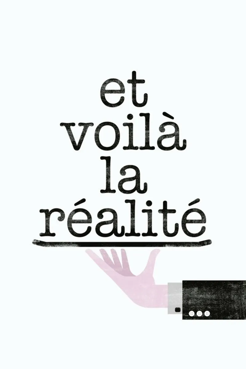 Réalité poster con telaio in alluminio da typealive