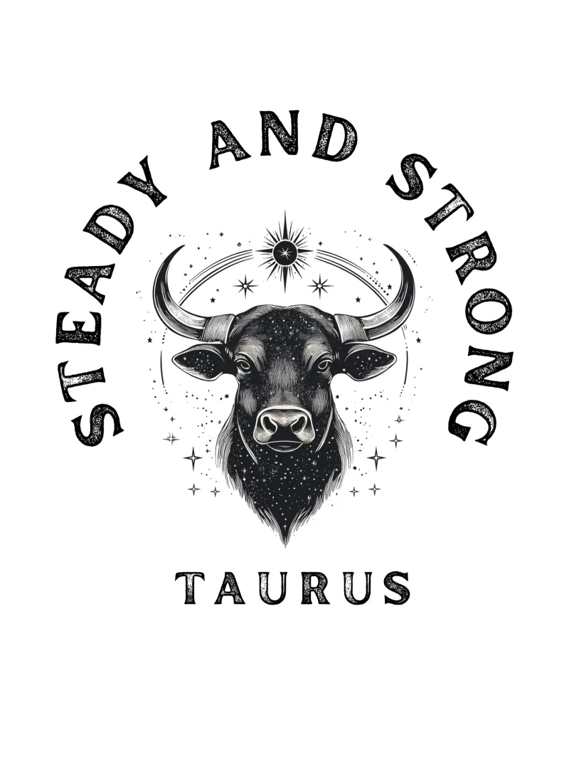 Taureau Stable et fort poster avec cadre en bois de Street Boutique