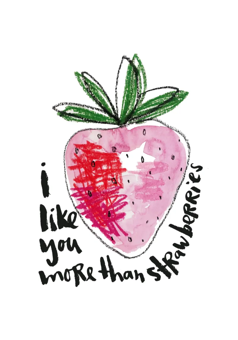 More than strawberries carta hahnemühle da Brushmeetspaper