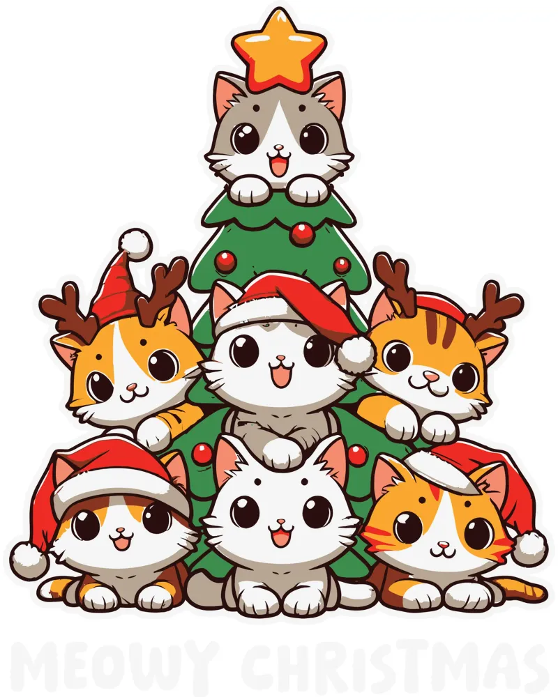 cute kitten tree pellicola backlit da edsonramosart