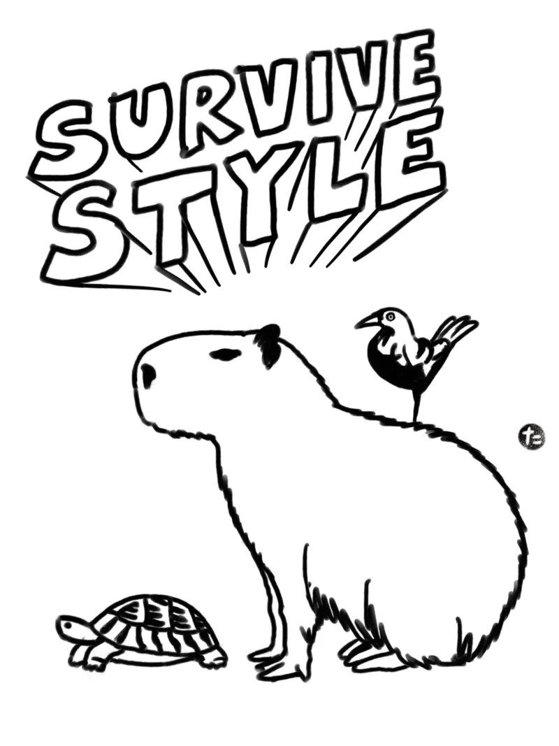 Survive Style pellicola backlit da Asobōze