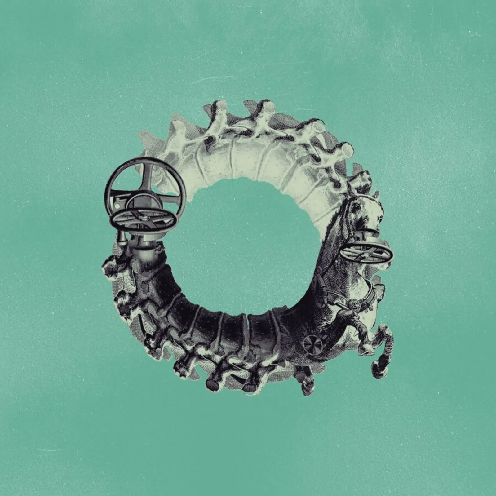 Steampunk Alphabet Letter O hahnemühle by Birgit Palma