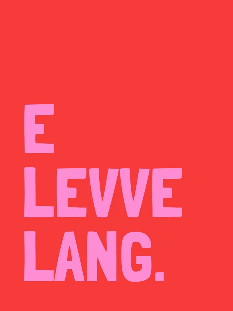 E levve lang - verschiedene Farben pellicola backlit da Ohkimiko