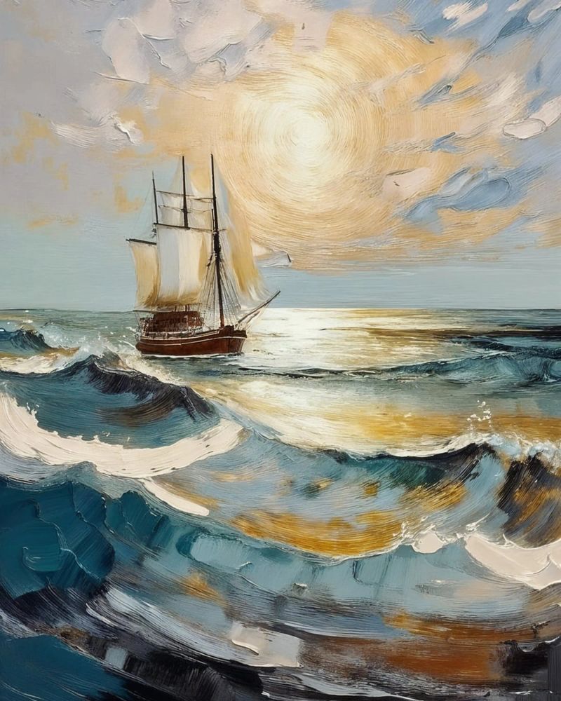 Golden Hour Odyssey poster by ComfyCouture