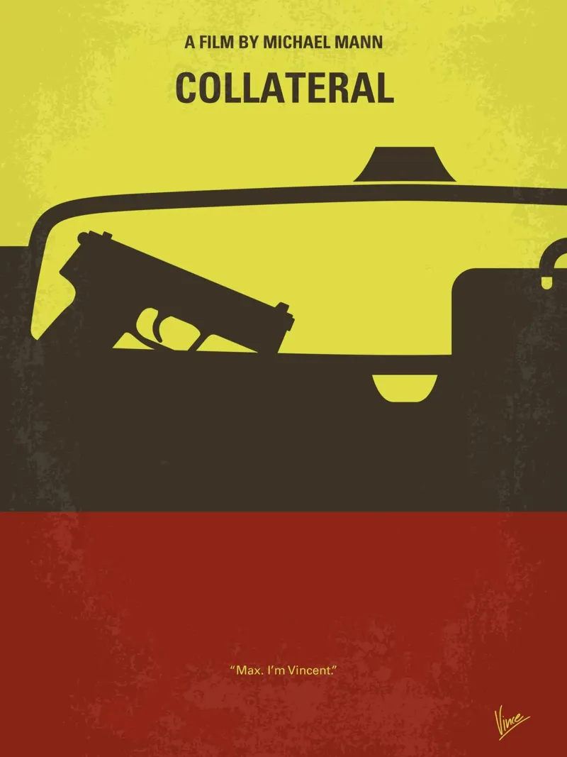 No691 My Collateral minimal movie poster carta hahnemühle da Chungkong