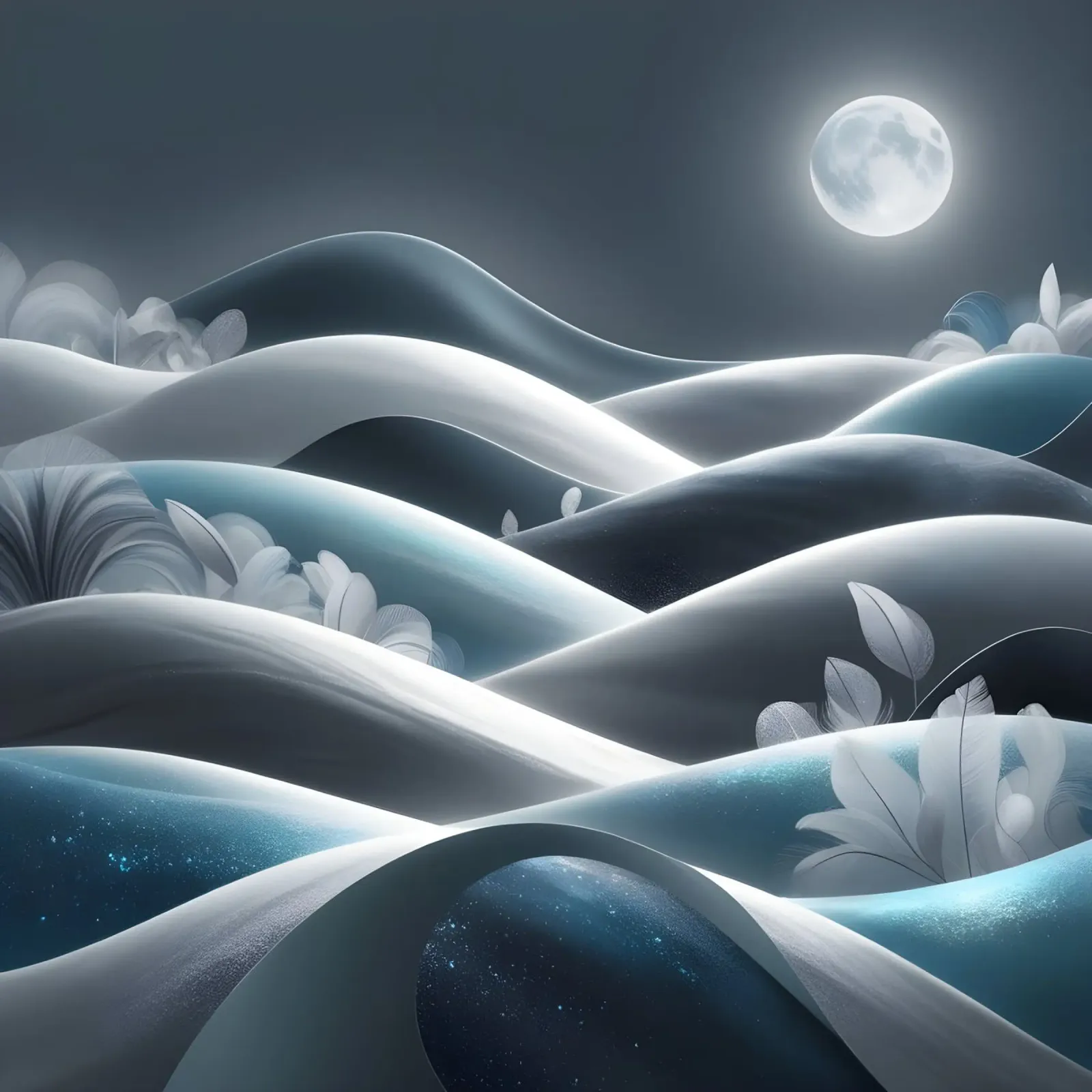 Hemelse Sereniteit canvas van Artistic-shop