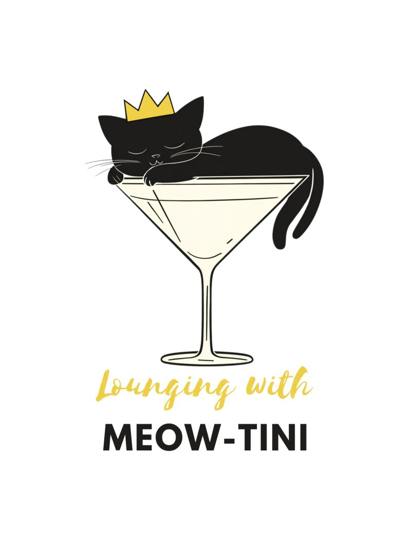 Lazy Cat canvas by Street Boutique
