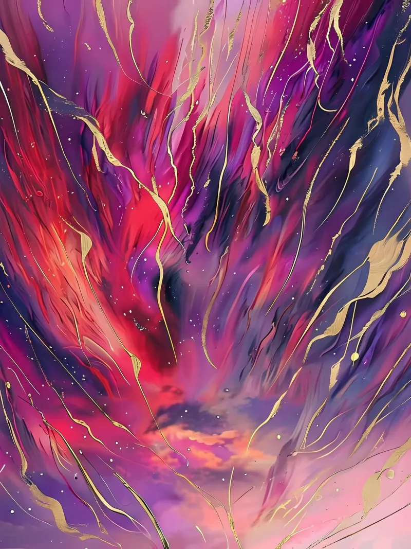Hemelse Symfonie canvas van Artistic-shop