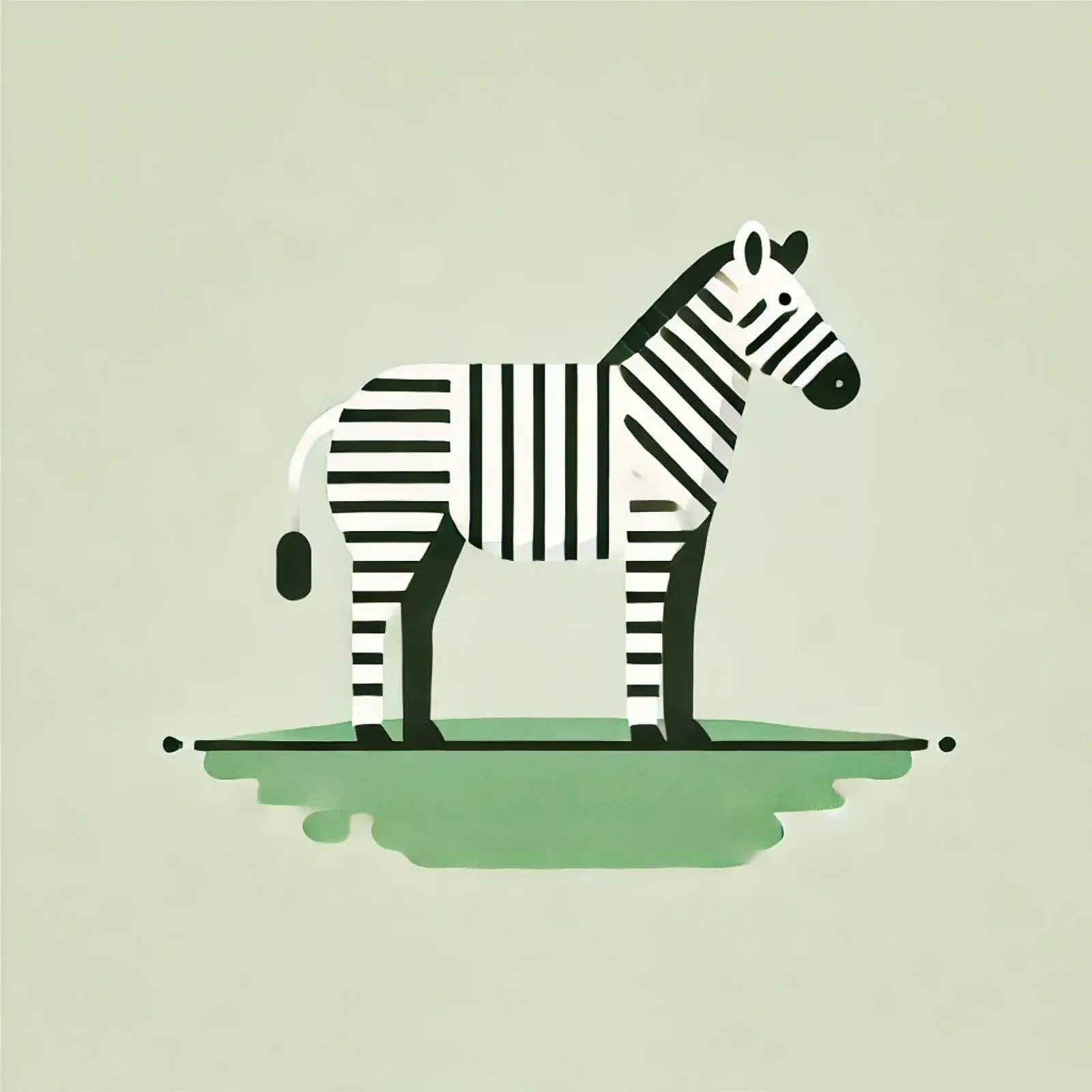 Zebra carta hahnemühle da Alegria Fantasia