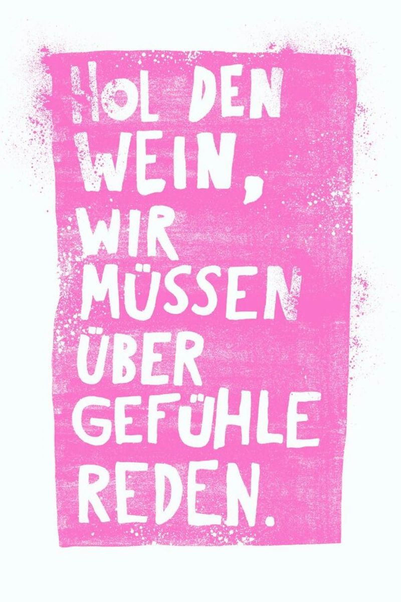 Wein poster de typealive