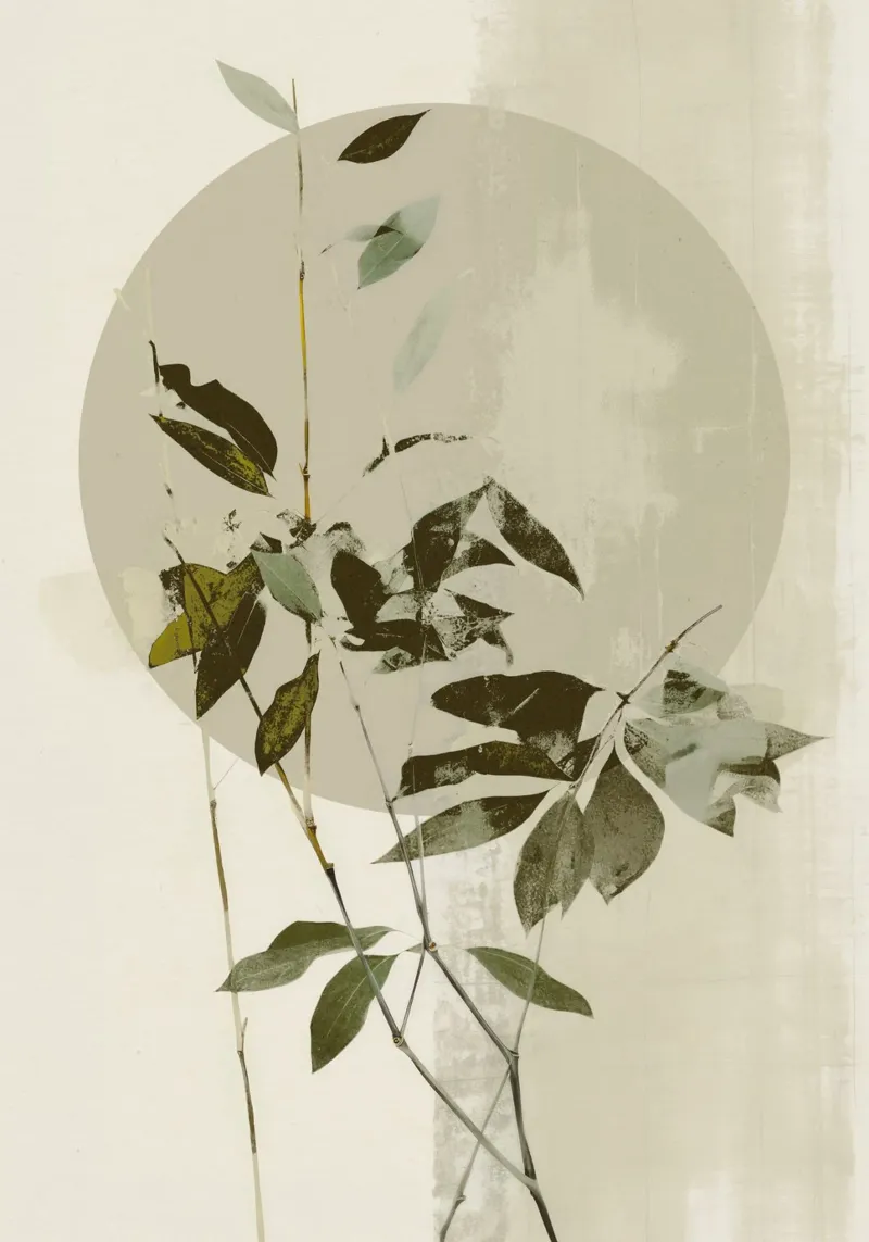 Green Twig No 3 carta hahnemühle da treechild