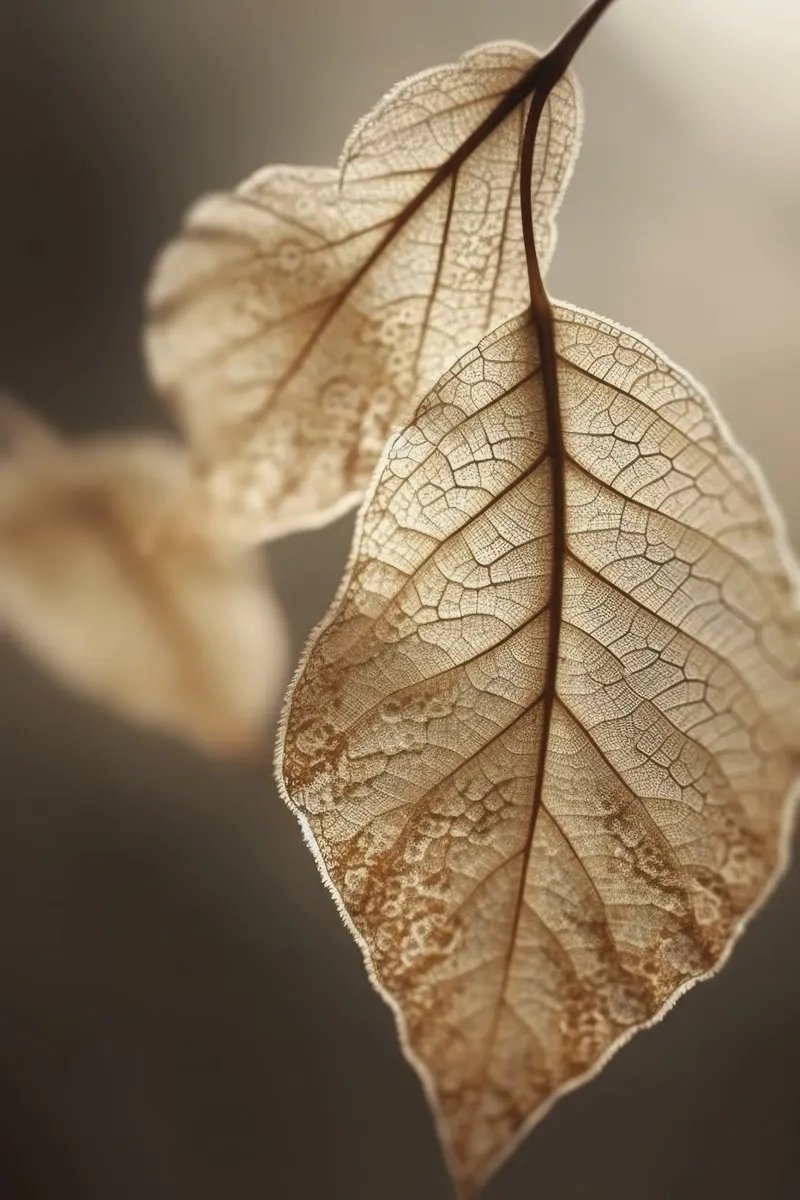 Leaf Macro Hahnemühle von treechild