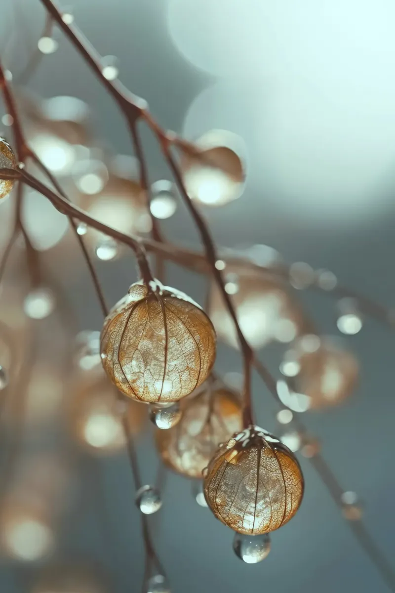 Tiny Glass Berries carta hahnemühle da treechild