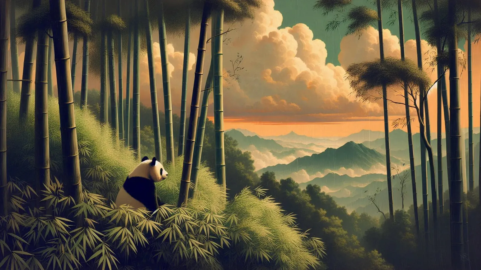 PANDA pellicola backlit da RUBIANT ART