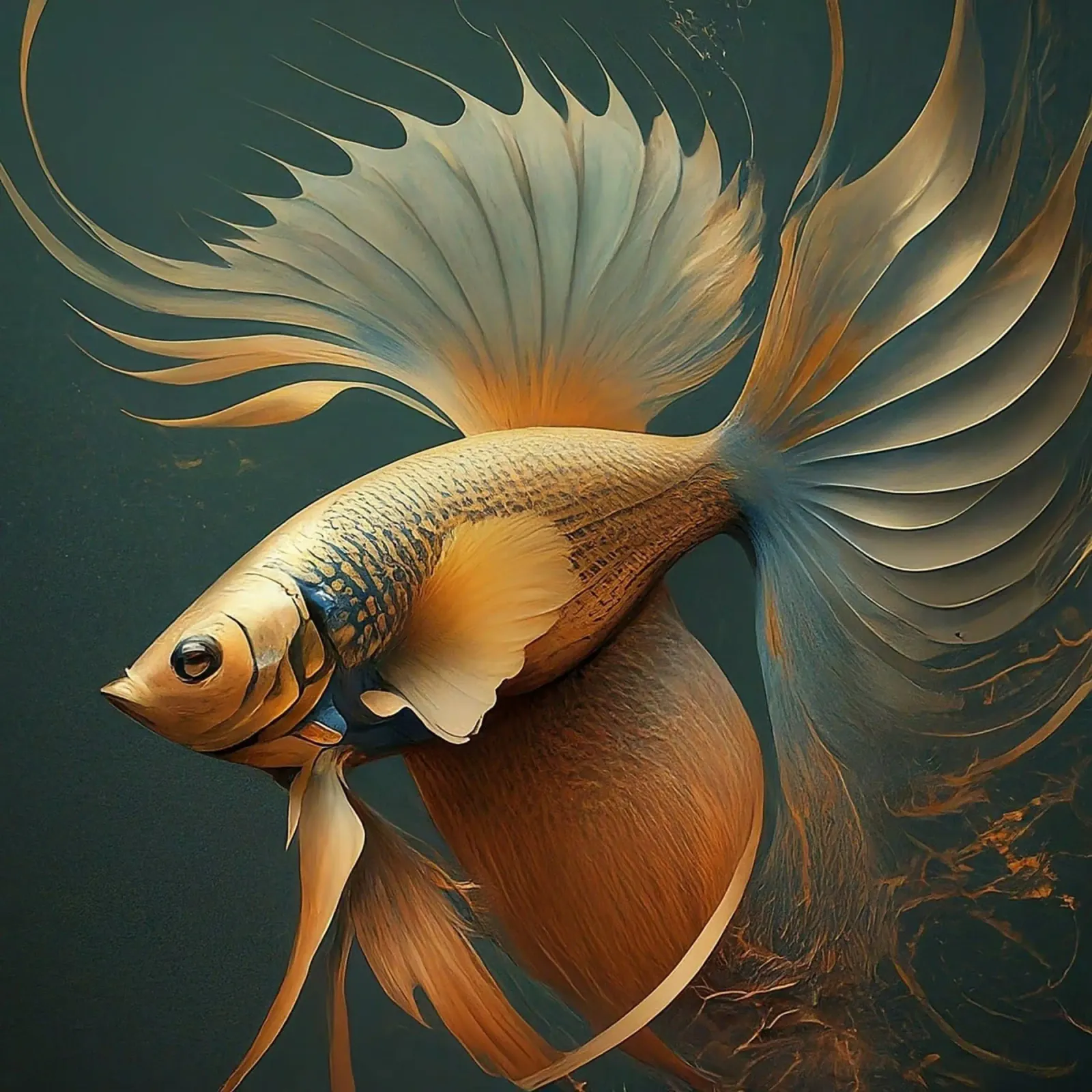 Pesce 1 pellicola backlit da Rezh creations