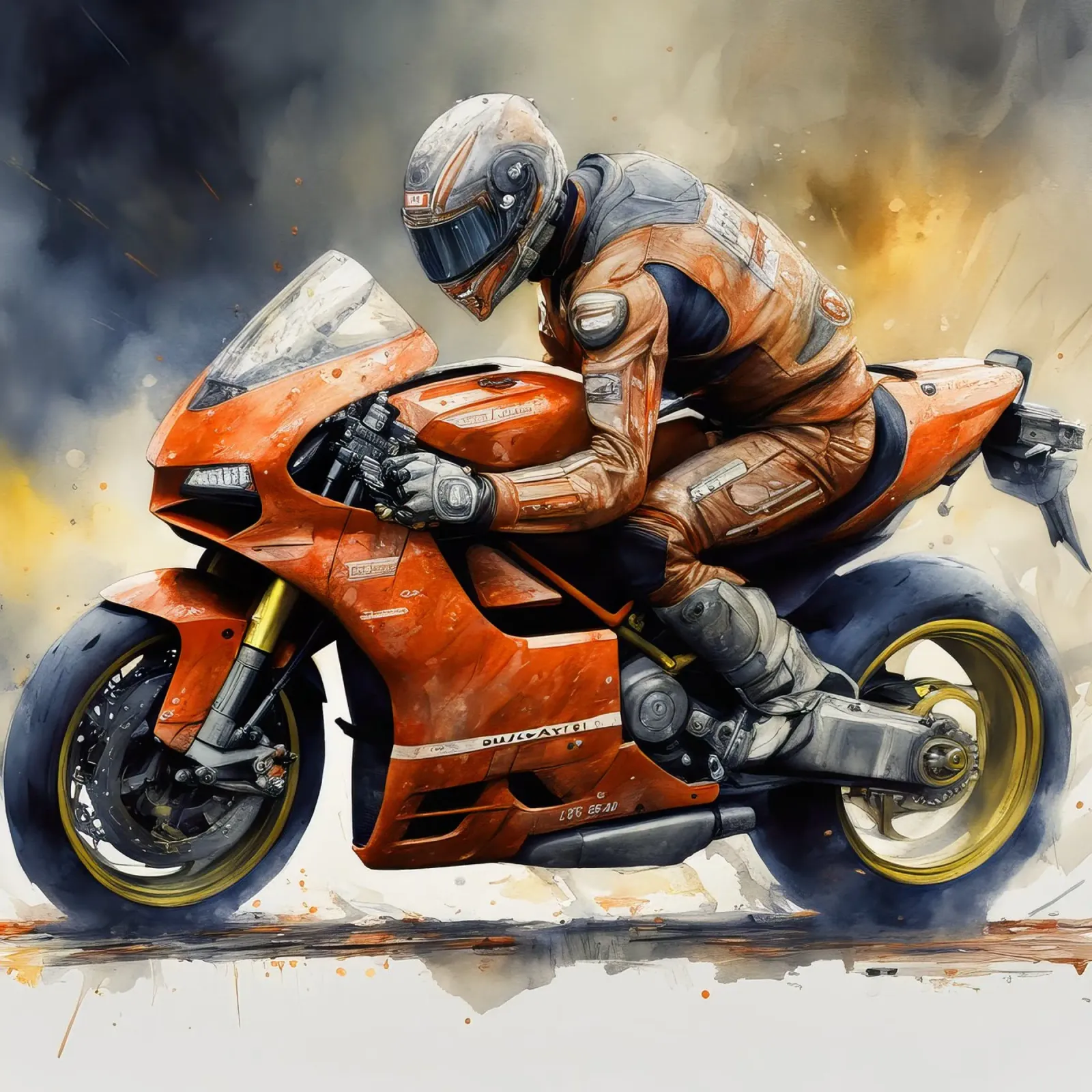 moto gp a tutta velocità pellicola backlit da ARTVI-SHOP