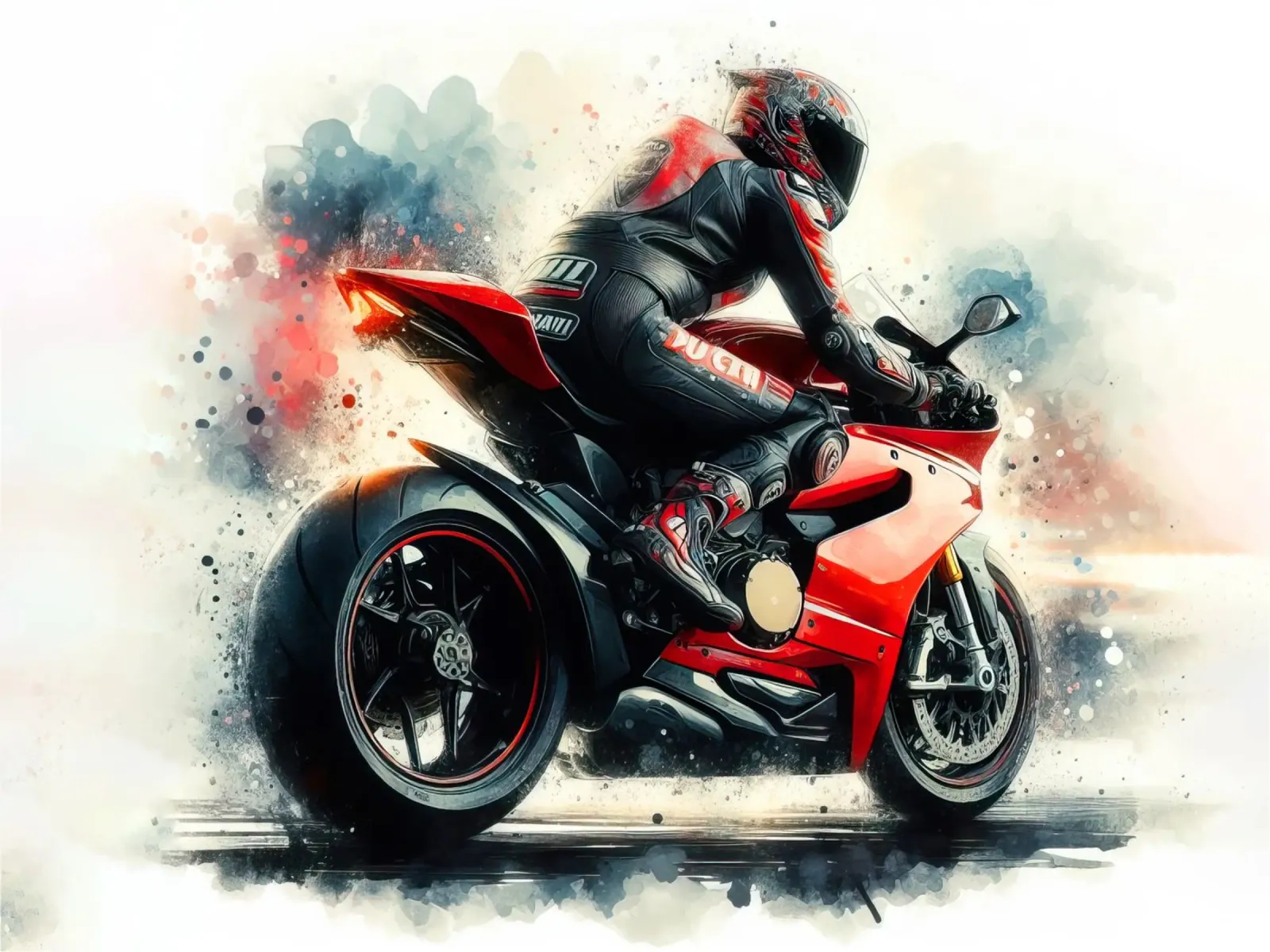 moto gp a tutta velocità plexiglass da ARTVI-SHOP