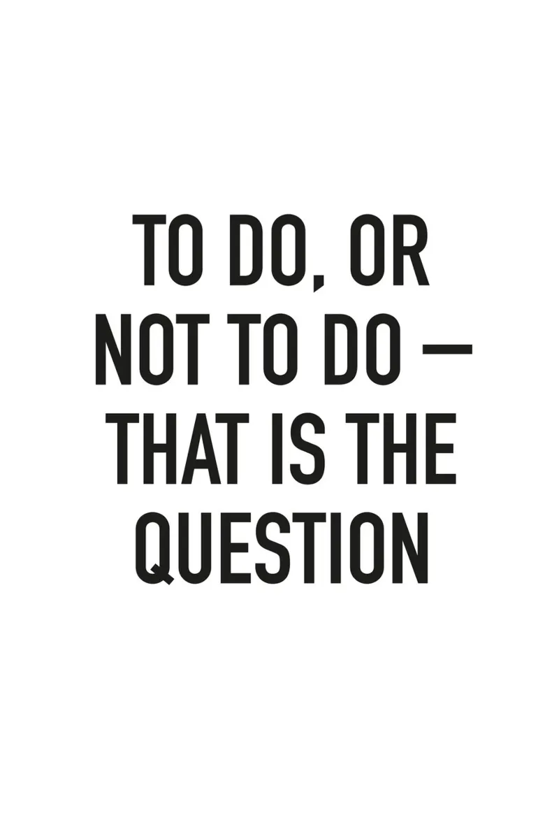 To do or not to do poster da Amy & Kurt