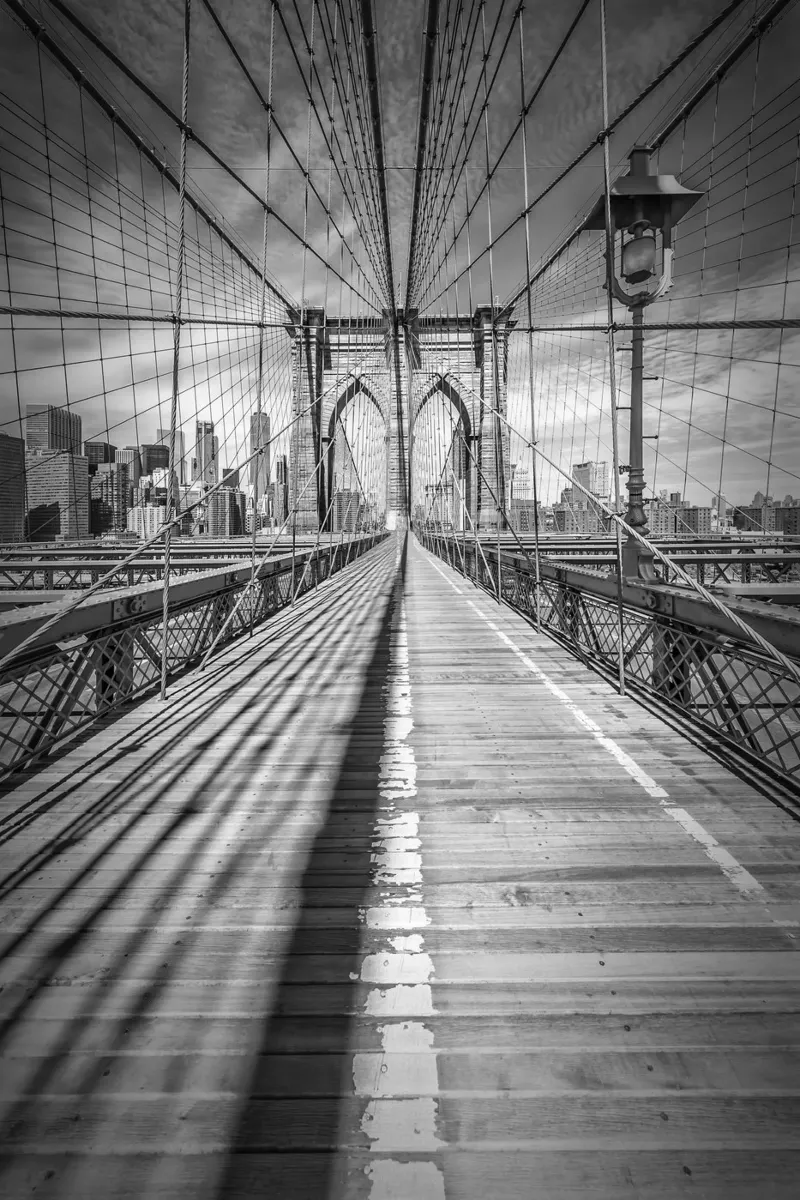NEW YORK CITY Ponte di Brooklyn poster da Melanie Viola