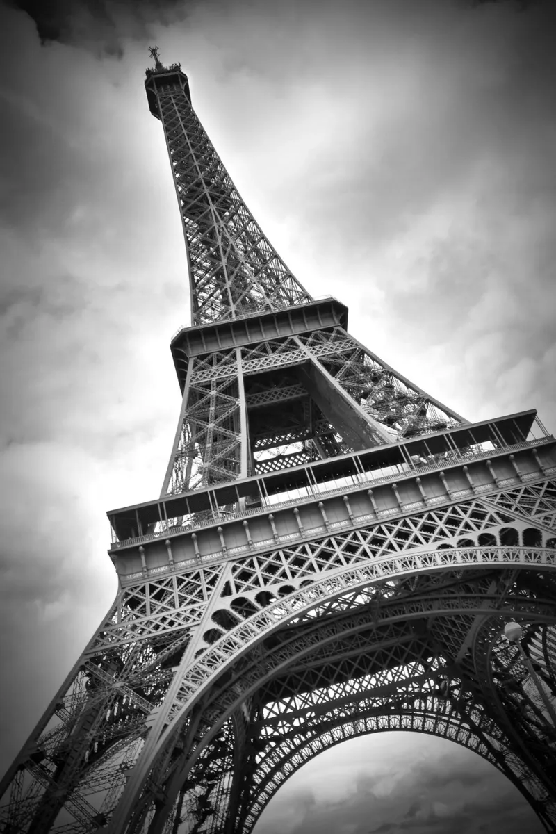PARIGI Torre Eiffel pellicola backlit da Melanie Viola