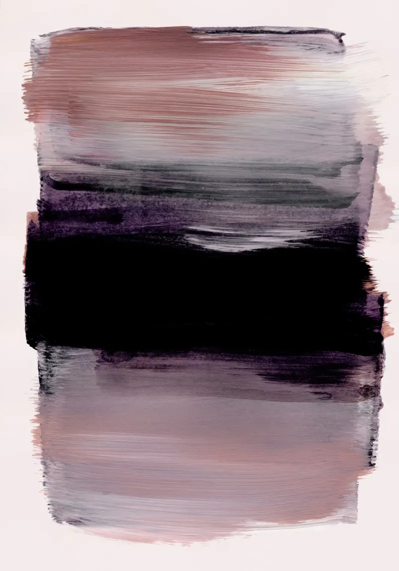 Abstract Brush Strokes 159X carta hahnemühle da Mareike Böhmer