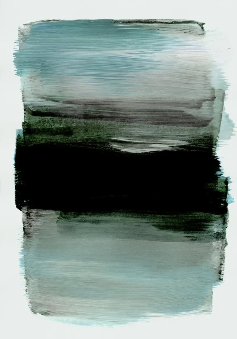 Abstract Brush Strokes 159 carta hahnemühle da Mareike Böhmer