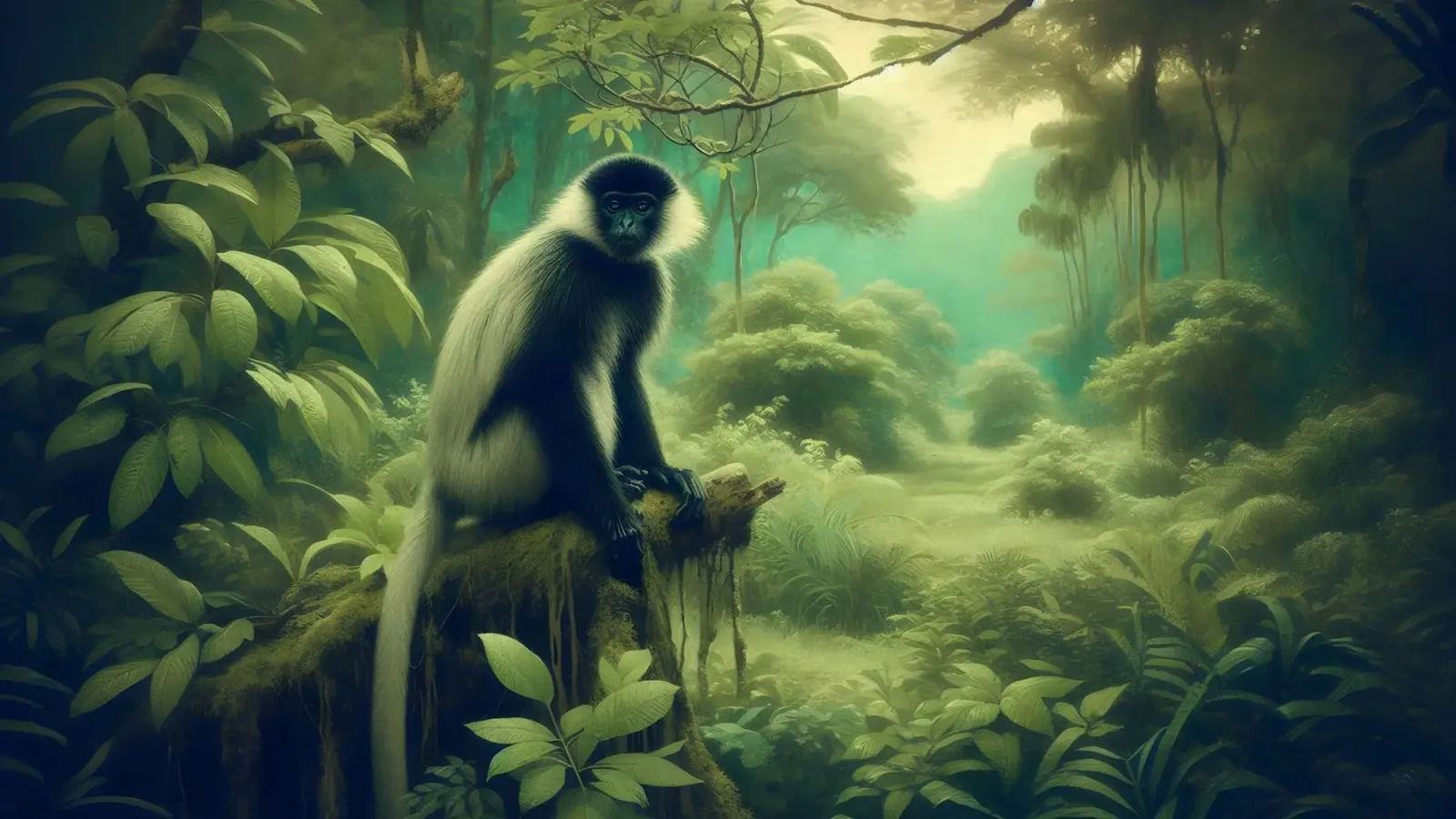 SINGE ZAAK canvas met Baklijst van RUBIANT ART