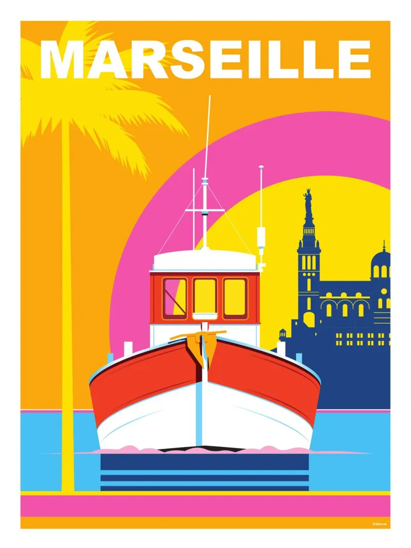 Marsiglia pellicola backlit da Raphaël Delerue
