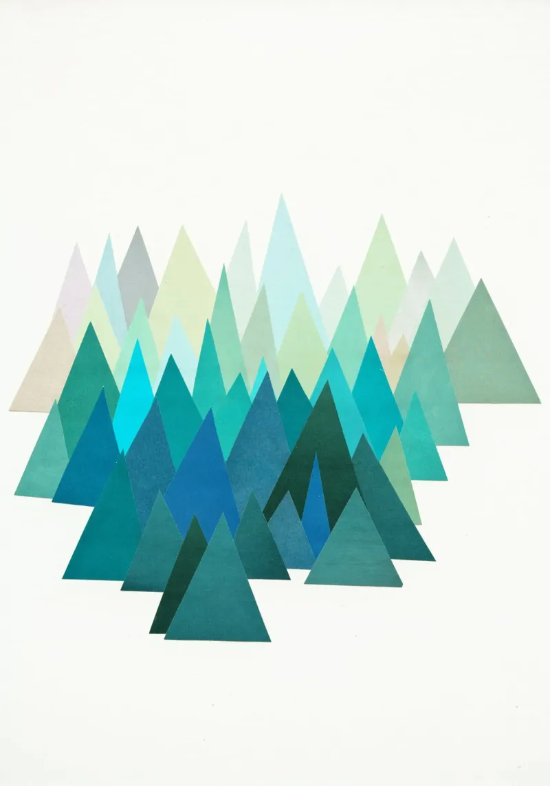Cold Mountain hahnemühle by Cassia Beck Collage