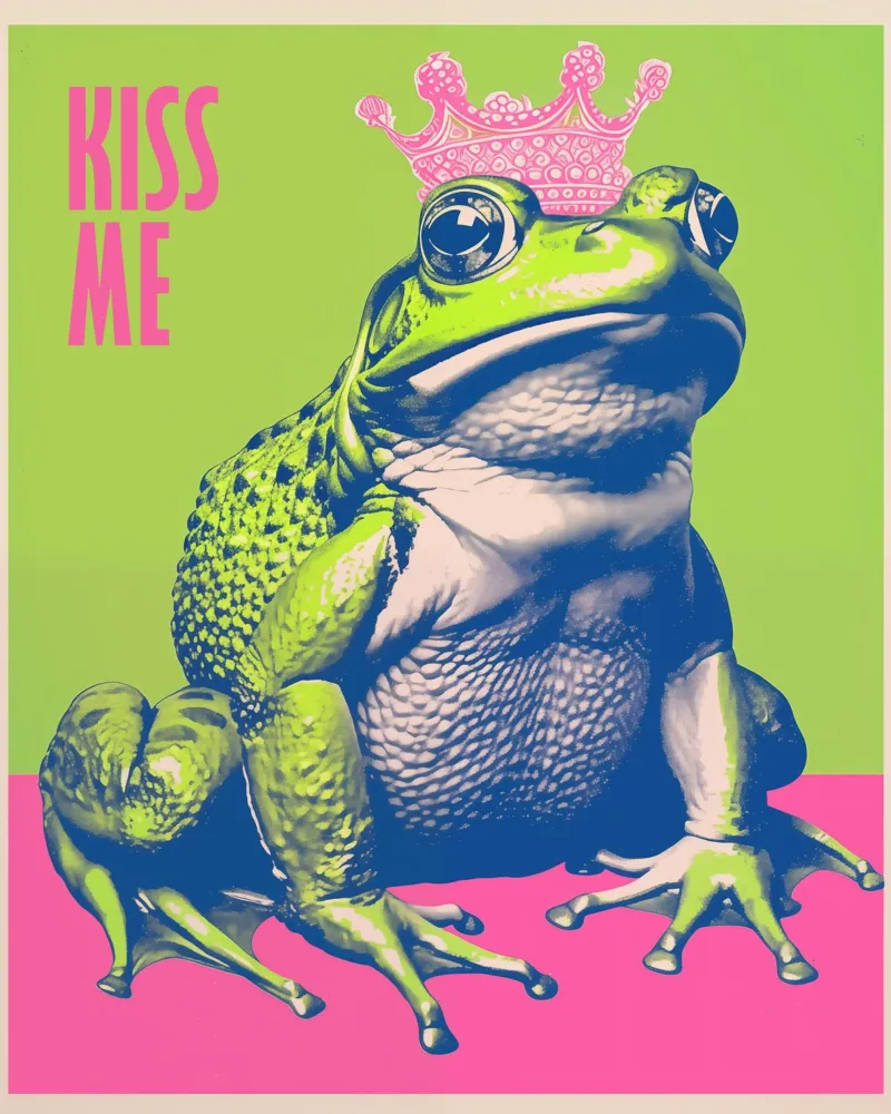 Baciami | Re delle Rane II poster da Autofocus