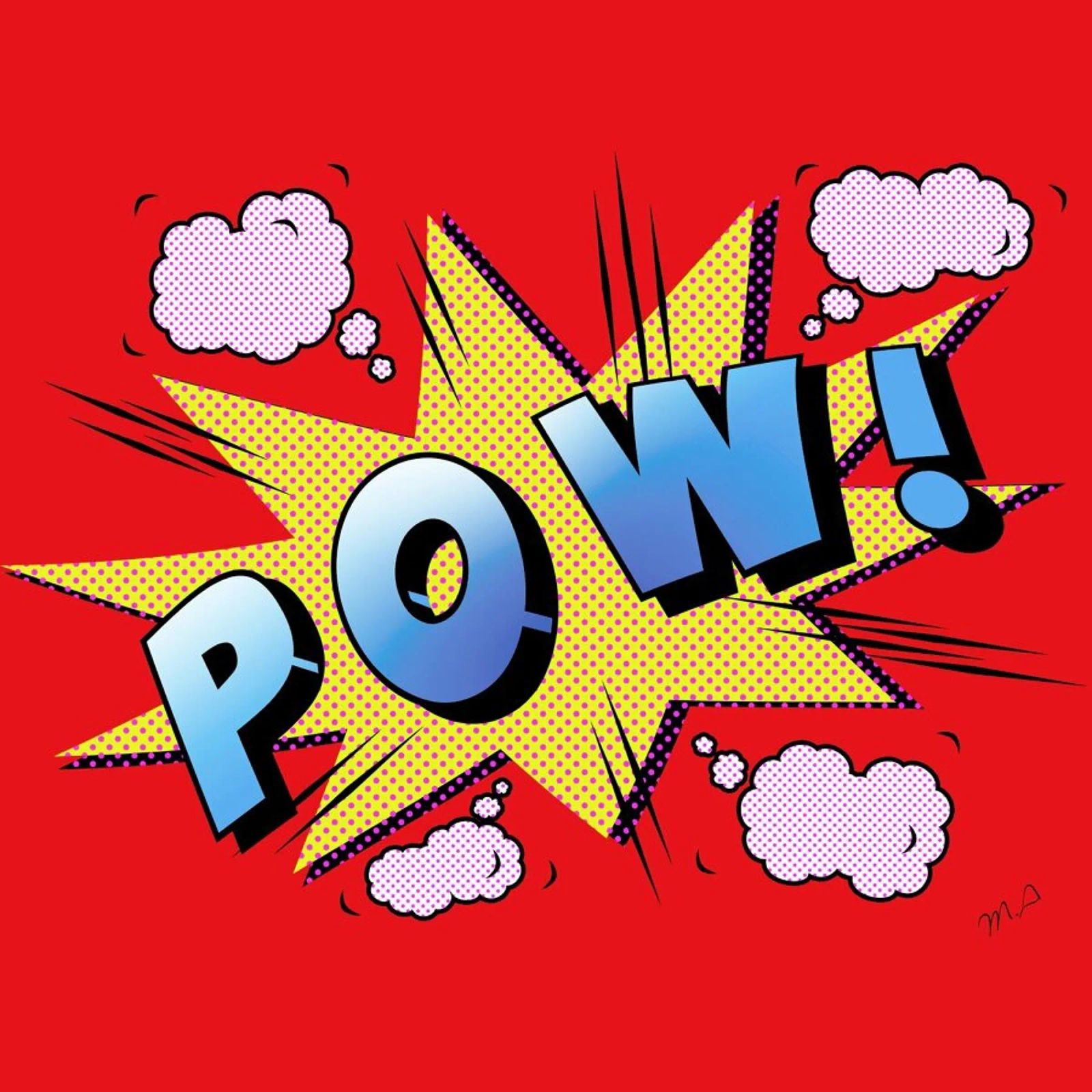 Pow Poster von Mark Ashkenazi