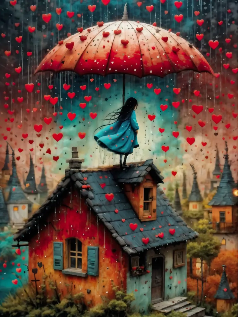 La casa dei cuori poster da 🎁 ARTVI-SHOP