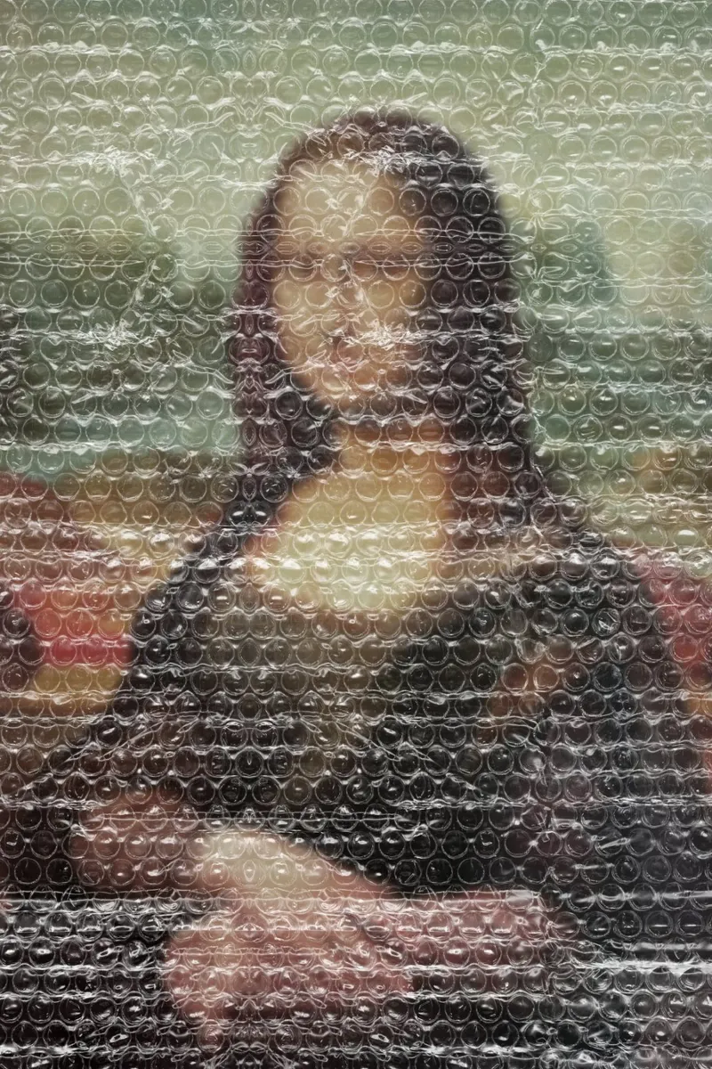 Mona Lisa pellicola backlit da Amy & Kurt