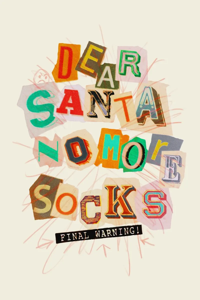 No More Socks backlit film by Jonas Loose