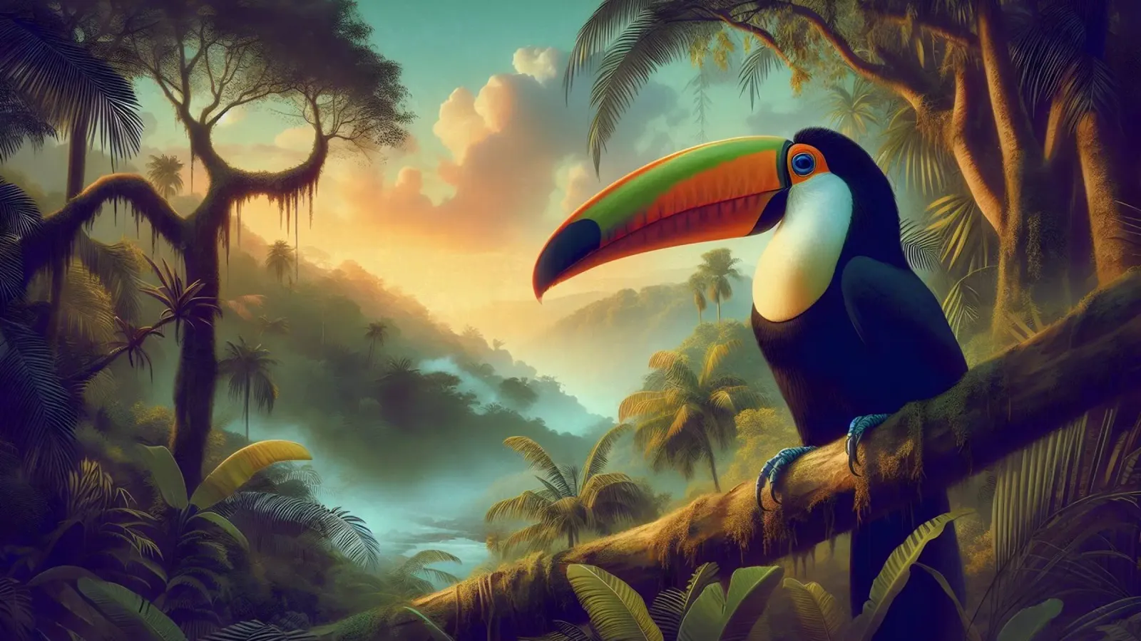TOUCAN plexiglass da RUBIANT ART