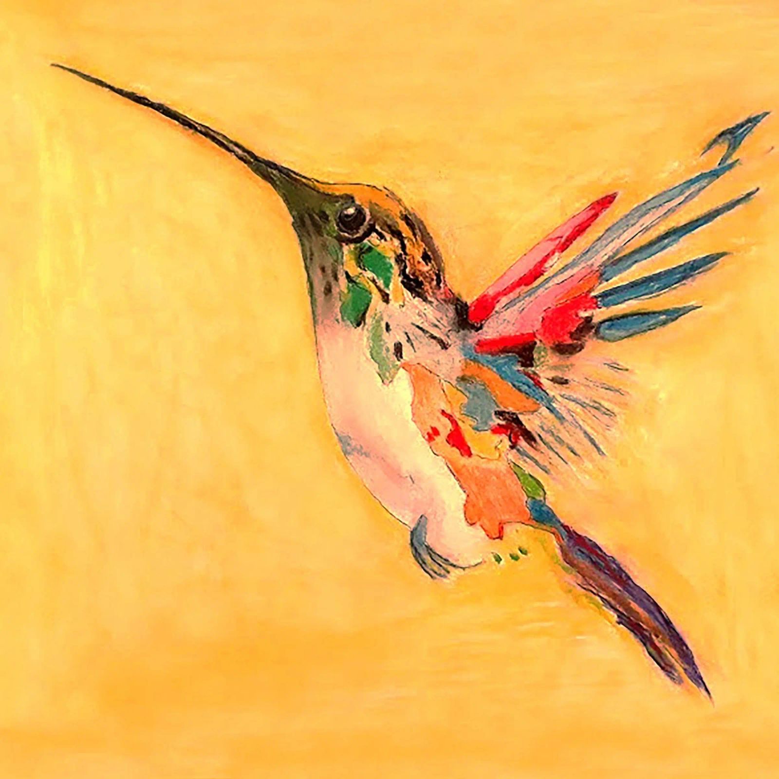 Hummingbird poster by Teresa André
