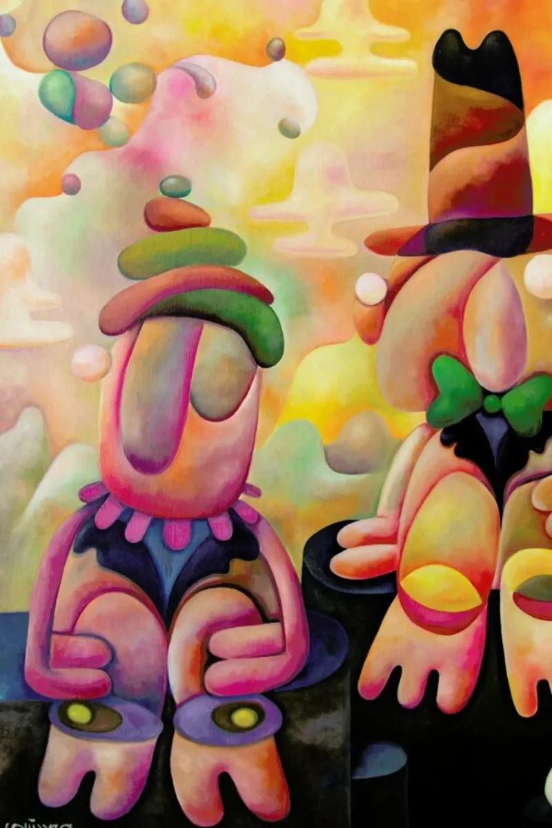 Twins tela da Antony Squizzato