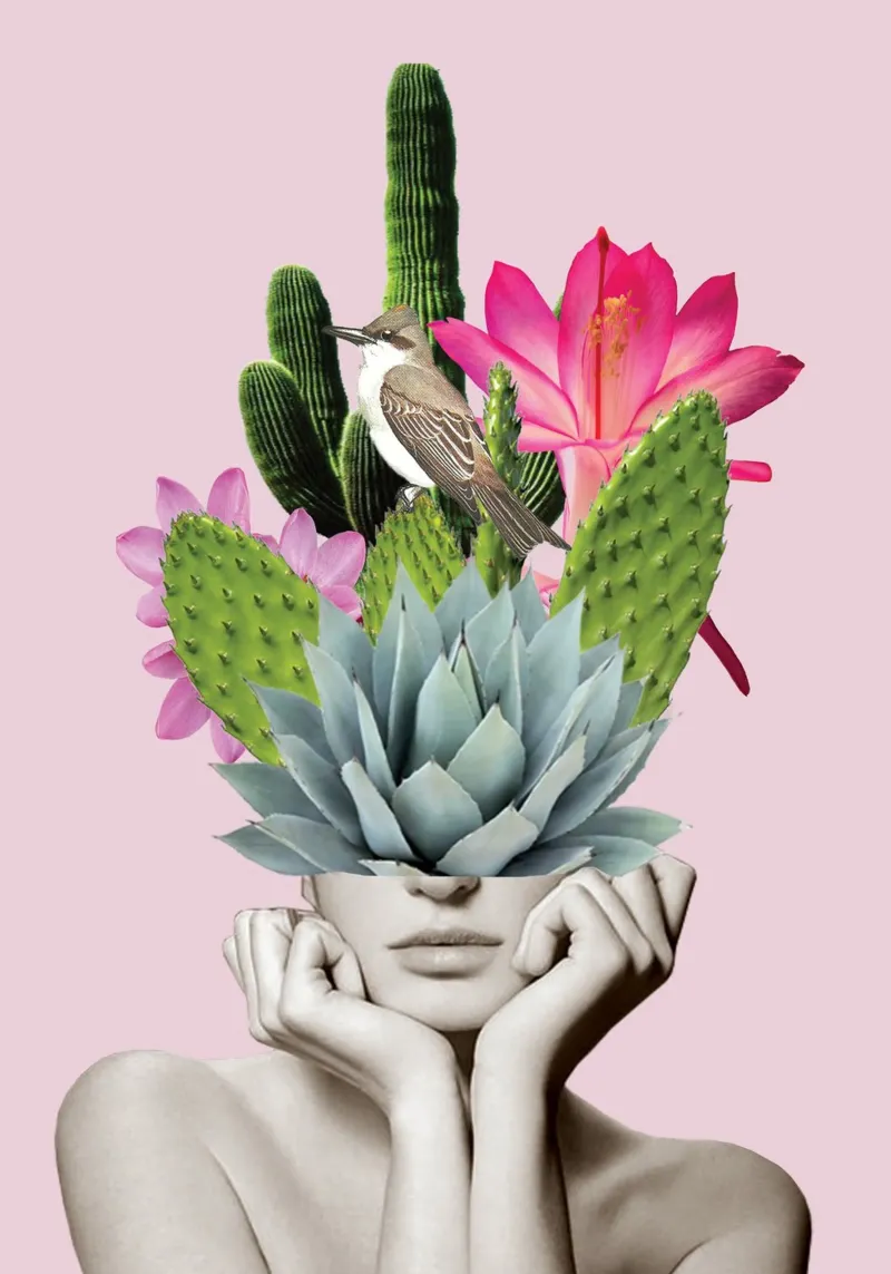 Signora dei cactus poster da dada22