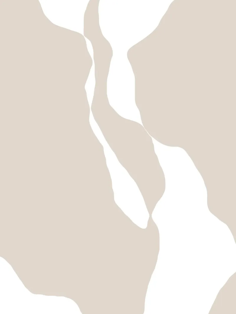 Shapes 4 | Neutral & White Minimal Abstract poster da sabidussi