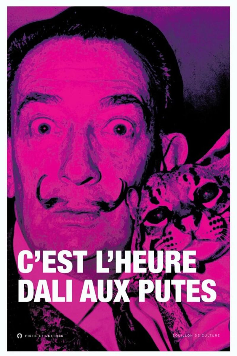 Dali Poster von Fists Et Lettres