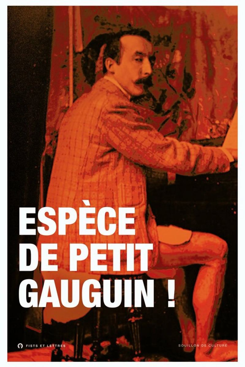 Gauguin poster de Fists Et Lettres