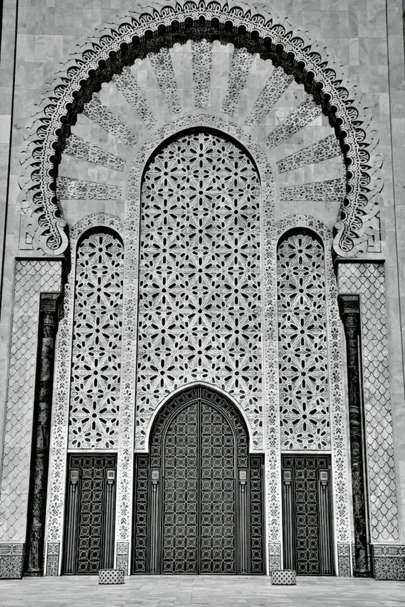 Hassan II Mosque 3 pellicola backlit da anderm