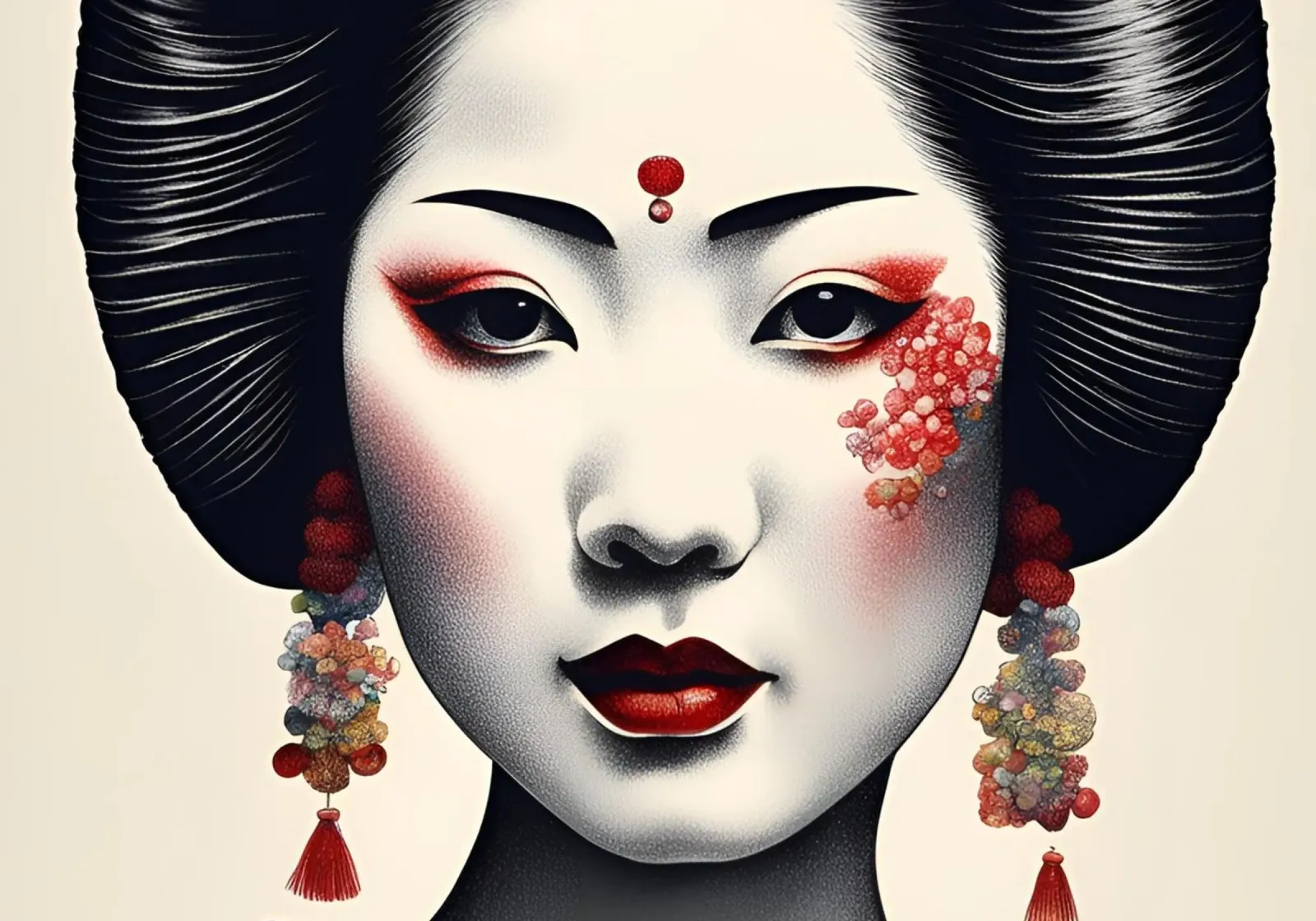 Geisha 6 pellicola backlit da Rezh creations