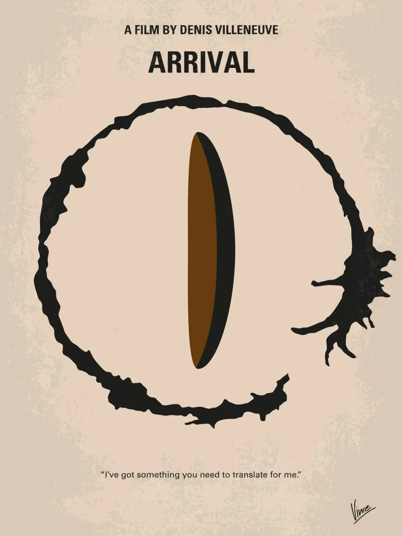 No735 My Arrival minimal movie poster poster da Chungkong