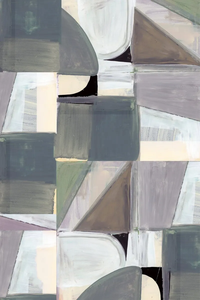 Abstracte verzadiging nr. 2 hahnemühle van Cartissi