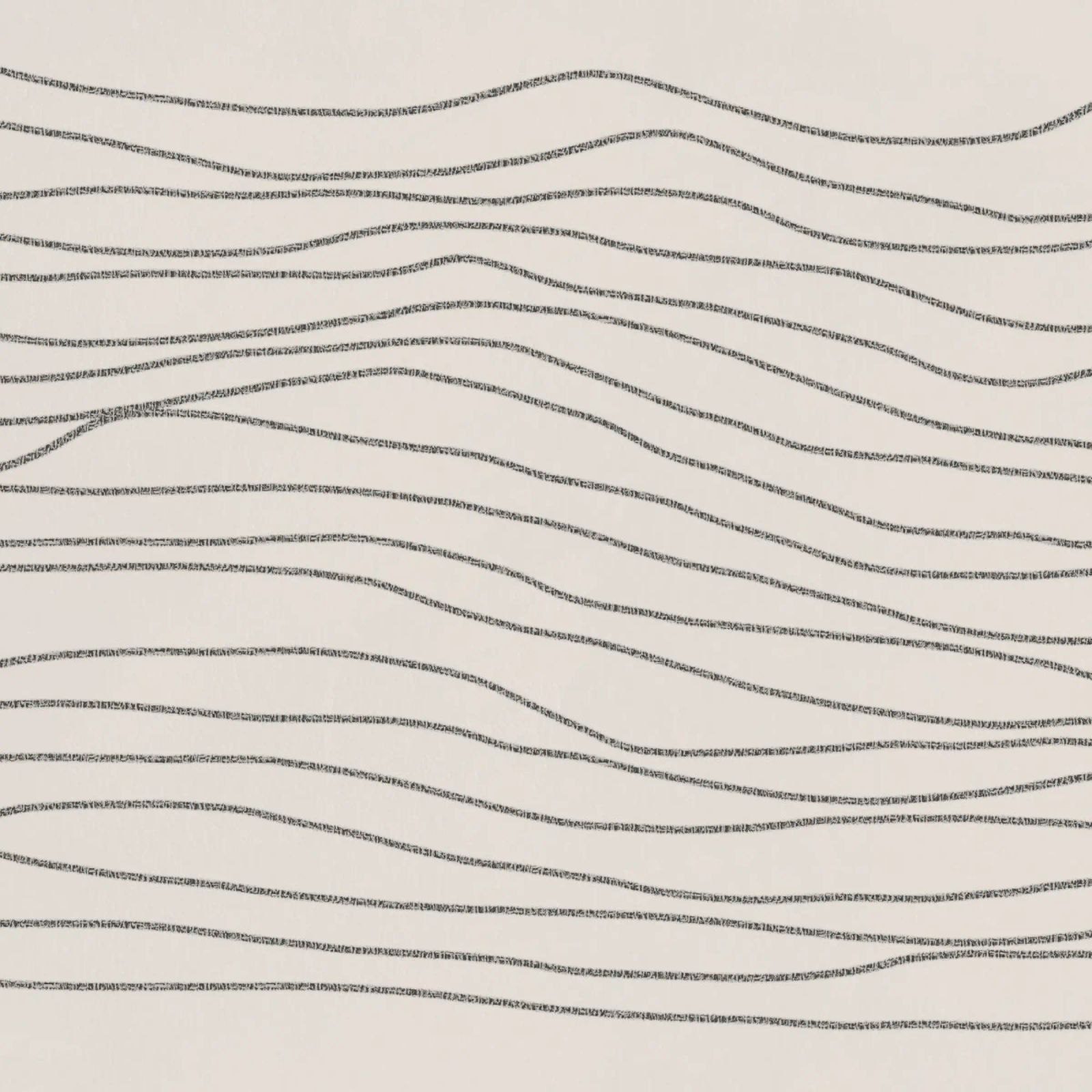 Minimal Charcoal Lines on Light Neutral | Abstract Landscape poster da sabidussi